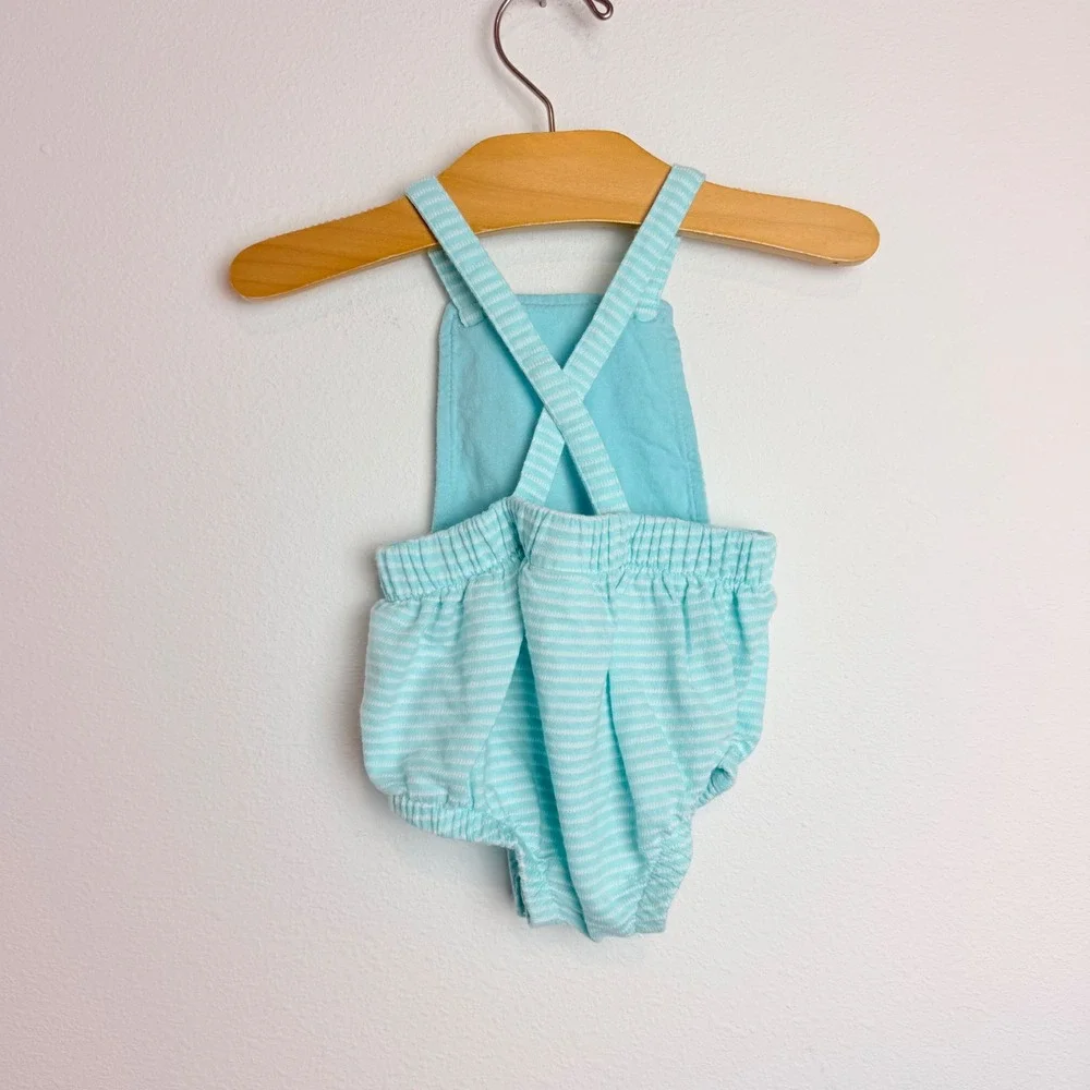 Baby Girl Summer Bundle 3-6M Carter's Old Navy Cat & Jack Romper Sunsuit 4 Sets